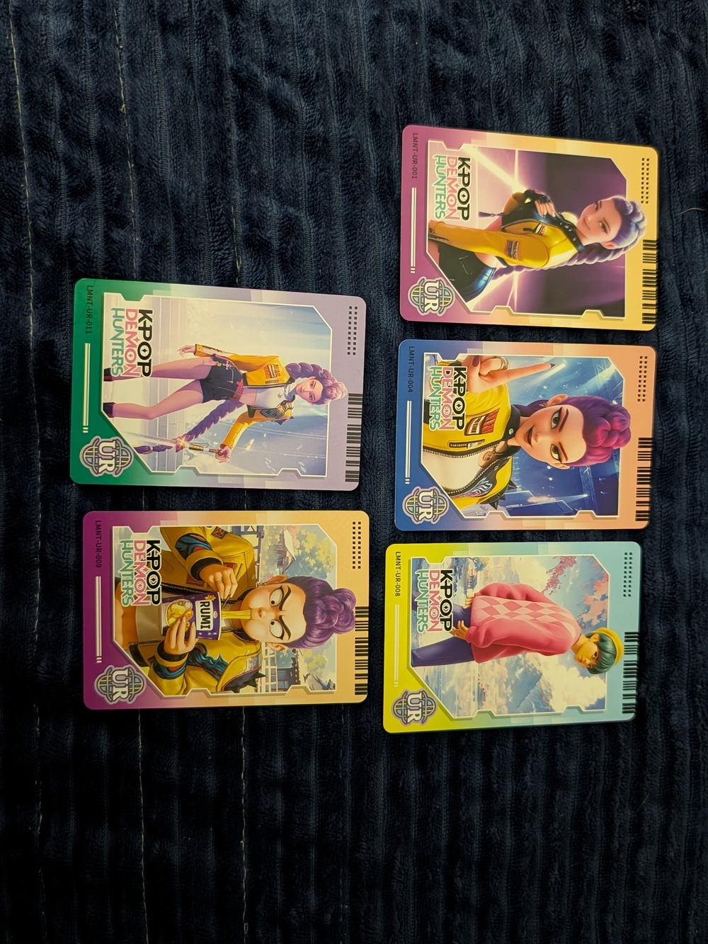K-pop Demon Hunters Kids Trading Cards - UR